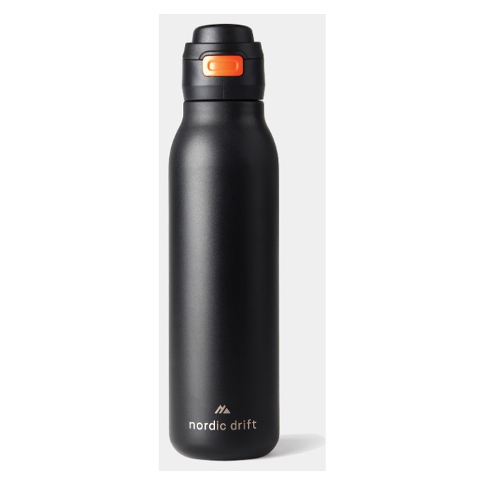 Nordic Drift Trail — sticlă inox reciclat 750ml, cu mâner-blocare